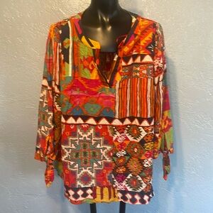 Christian Soriano rayon blouse new size one X